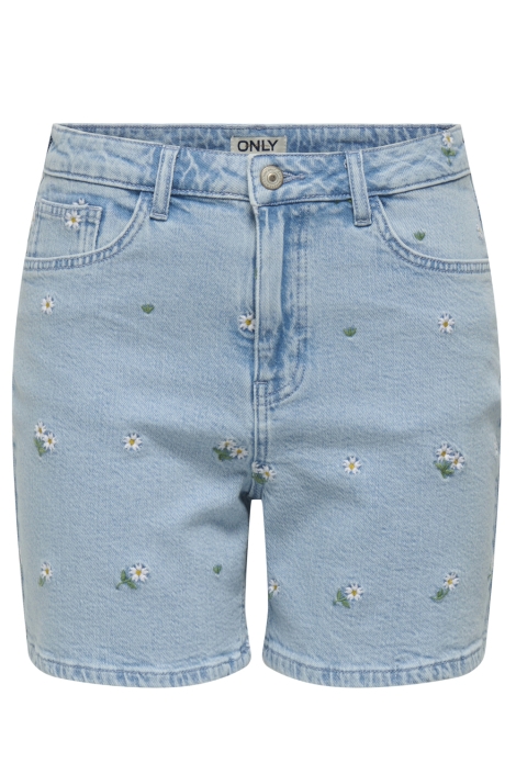 Only onljosephine stretch shorts emb dnm